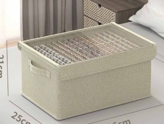 家居收纳用品 抽屉式收纳储物盒防尘衣物收纳盒带盖